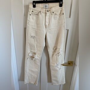 BDG Off-White Denim Pants